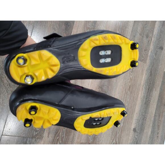 Duegi winter Mountain Bike Shoes Size EU 41 US Sz.‎ 8 Black & Purple - Italy - Picture 4 of 5